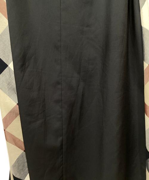BLUE LABEL CRESTBRIDGE（ブルーレーベルクレストブリッジ）BLUE LABEL CRESTBRIDGE (ブルーレーベルクレストブリッジ) ドライブロードマキシドレス ネイビー サイズ:38の古着・服飾アイテム