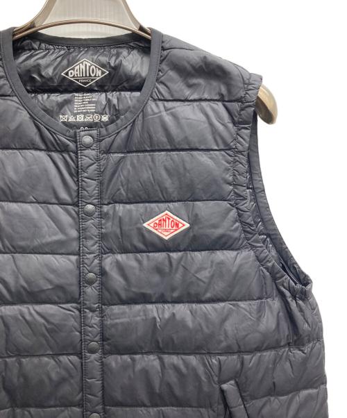 DANTON（ダントン）DANTON (ダントン) インナーダウンベスト ブラック サイズ:36の古着・服飾アイテム