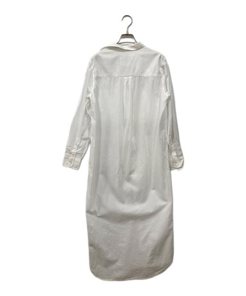 Frank&Eileen（フランクアンドアイリーン）Frank&Eileen (フランクアンドアイリーン) シャツワンピース ホワイト サイズ:XSの古着・服飾アイテム