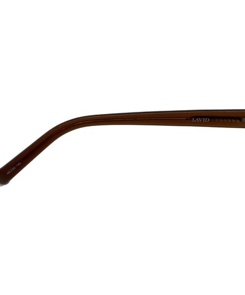LAVID（ラビド）LAVID (ラビド) サングラス ブラウン サイズ:48□22-140の古着・服飾アイテム