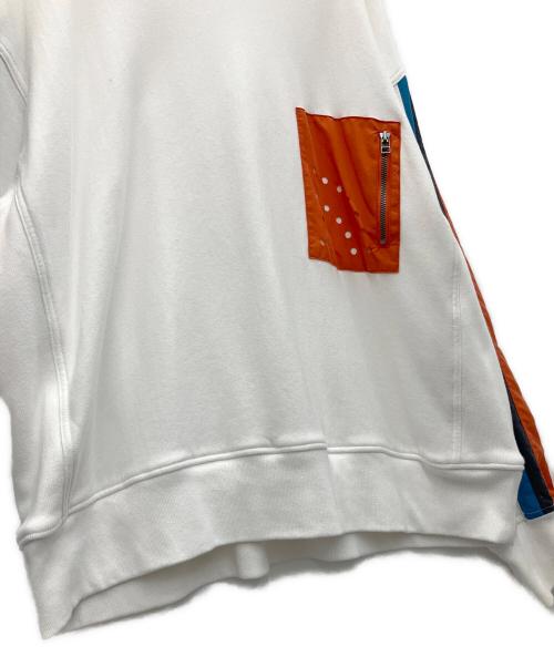 FACETASM（ファセッタズム）FACETASM (ファセッタズム) クルーネックスウェット ホワイト サイズ:SIZE 00の古着・服飾アイテム