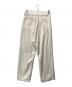 seven by seven (セブンバイセブン) EASY TROUSERS アイボリー サイズ:M：12000円