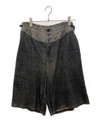 seven by sevenセブンバイセブン）の古着「サーマルショーツ」｜ブラック