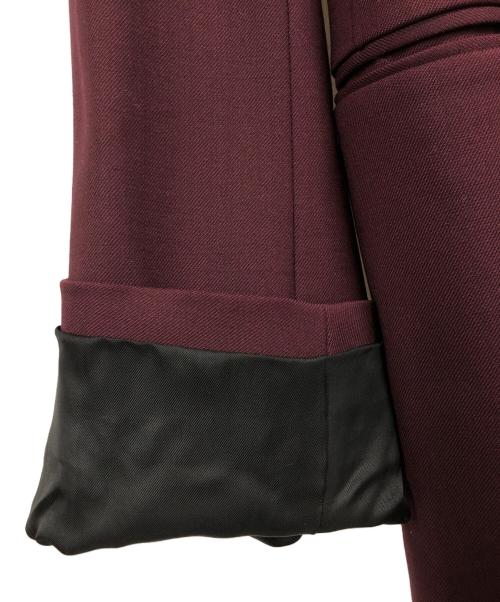 theory project（セオリープロジェクト）theory project (セオリープロジェクト) テーラードジャケット ボルドー サイズ:40の古着・服飾アイテム