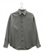 N.HOOLYWOODエヌ ハリウッド）の古着「ビッグシャツ」｜グレー