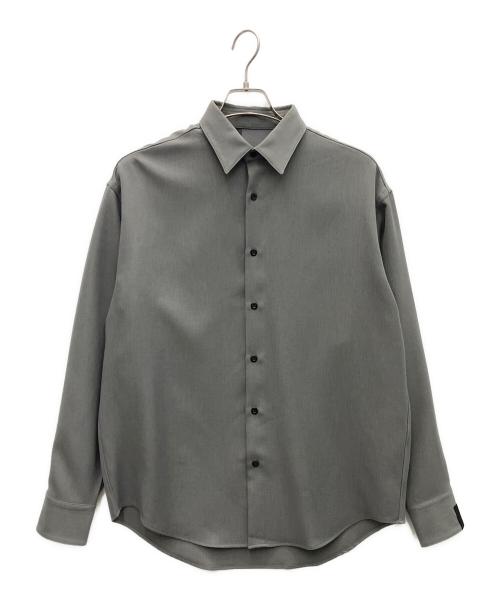 N.HOOLYWOOD（エヌ ハリウッド）N.HOOLYWOOD (エヌ ハリウッド) ビッグシャツ グレー サイズ:SIZE38の古着・服飾アイテム