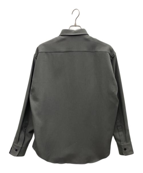 N.HOOLYWOOD（エヌ ハリウッド）N.HOOLYWOOD (エヌ ハリウッド) ビッグシャツ グレー サイズ:SIZE38の古着・服飾アイテム