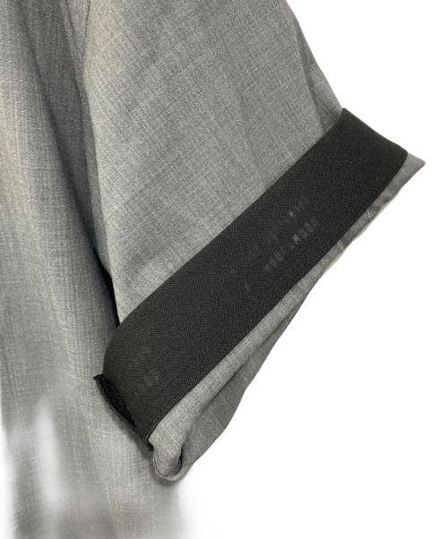 N.HOOLYWOOD（エヌ ハリウッド）N.HOOLYWOOD (エヌ ハリウッド) HALF SLEEVE SHIRT グレー サイズ:38の古着・服飾アイテム