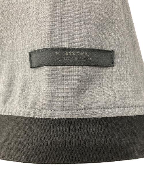 N.HOOLYWOOD（エヌ ハリウッド）N.HOOLYWOOD (エヌ ハリウッド) HALF SLEEVE SHIRT グレー サイズ:38の古着・服飾アイテム