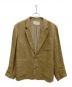 TODAYFULトゥデイフル）の古着「Boyfriend Linen Jacket」｜ブラウン