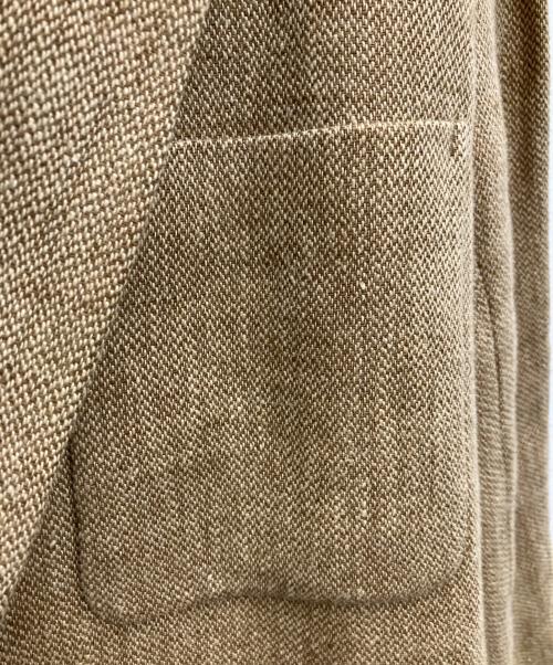 TODAYFUL（トゥデイフル）TODAYFUL (トゥデイフル) Boyfriend Linen Jacket ブラウン サイズ:SIZE36の古着・服飾アイテム