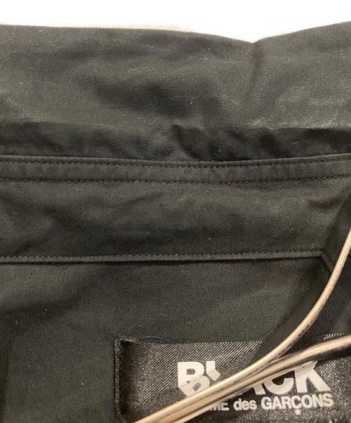BLACK COMME des GARCONS（ブラックコムデギャルソン）BLACK COMME des GARCONS (ブラックコムデギャルソン) オーバーサイズシャツ ブラック サイズ:Lの古着・服飾アイテム