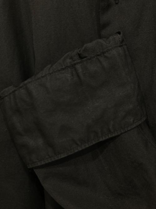 BLACK COMME des GARCONS（ブラックコムデギャルソン）BLACK COMME des GARCONS (ブラックコムデギャルソン) オーバーサイズシャツ ブラック サイズ:Lの古着・服飾アイテム