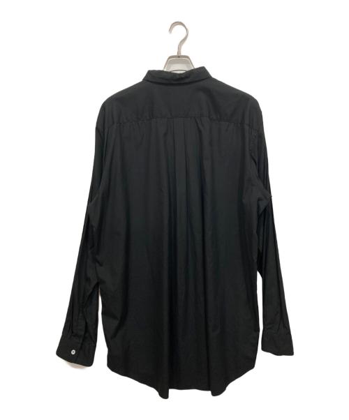 BLACK COMME des GARCONS（ブラックコムデギャルソン）BLACK COMME des GARCONS (ブラックコムデギャルソン) オーバーサイズシャツ ブラック サイズ:Lの古着・服飾アイテム