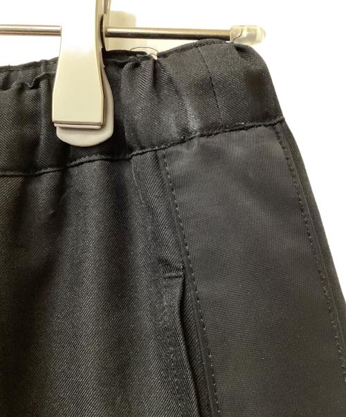 BLACK COMME des GARCONS（ブラックコムデギャルソン）BLACK COMME des GARCONS (ブラックコムデギャルソン) BLACK COMME des GARCONS サルエルパンツ ブラック サイズ:Lの古着・服飾アイテム