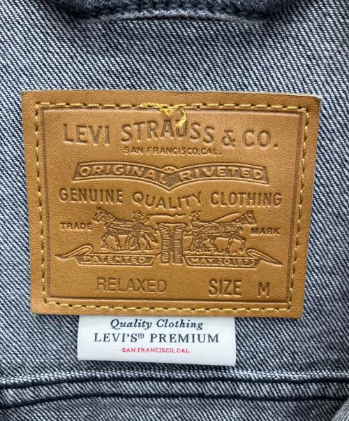 LEVI'S PReMIUM（リーバイス プレミアム）LEVI'S PReMIUM (リーバイスプレミアム) TYPE I トラッカージャケット ブラック サイズ:Mの古着・服飾アイテム