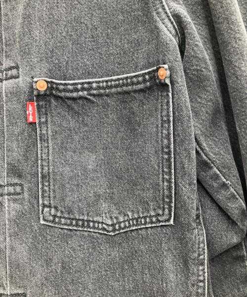 LEVI'S PReMIUM（リーバイス プレミアム）LEVI'S PReMIUM (リーバイスプレミアム) TYPE I トラッカージャケット ブラック サイズ:Mの古着・服飾アイテム