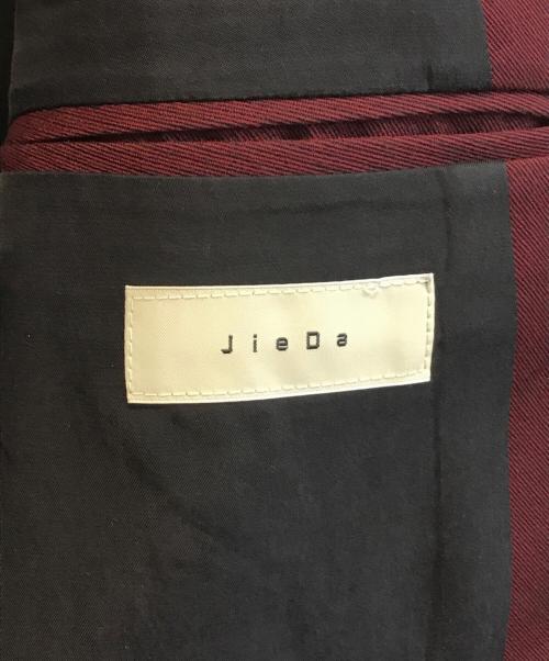 jieda（ジエダ）Jieda (ジエダ) GABARDINE TAILORED JACKET レッド サイズ:1の古着・服飾アイテム