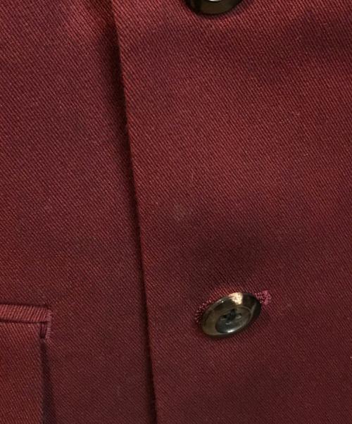 jieda（ジエダ）Jieda (ジエダ) GABARDINE TAILORED JACKET レッド サイズ:1の古着・服飾アイテム