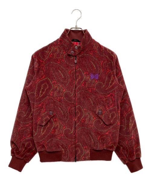 BARACUTA（バラクータ）BARACUTA (バラクータ) Needles (ニードルズ) G9 - 8W CORDUROY / PAISLEY PRINT レッド サイズ:34の古着・服飾アイテム