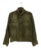 DOLCE & GABBANAドルチェ＆ガッバーナ）の古着「コーデュロイブルゾン」｜オリーブ