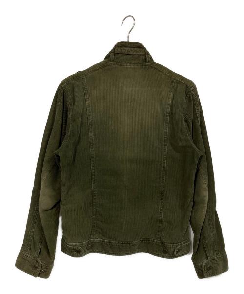 DOLCE & GABBANA（ドルチェ＆ガッバーナ）DOLCE & GABBANA (ドルチェ＆ガッバーナ) コーデュロイブルゾン オリーブ サイズ:46の古着・服飾アイテム