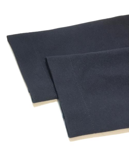 agnes b homme（アニエスベーオム）agnes b homme (アニエスベーオム) マント付コート ネイビーの古着・服飾アイテム