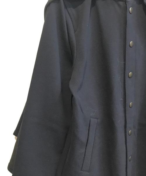 agnes b homme（アニエスベーオム）agnes b homme (アニエスベーオム) マント付コート ネイビーの古着・服飾アイテム