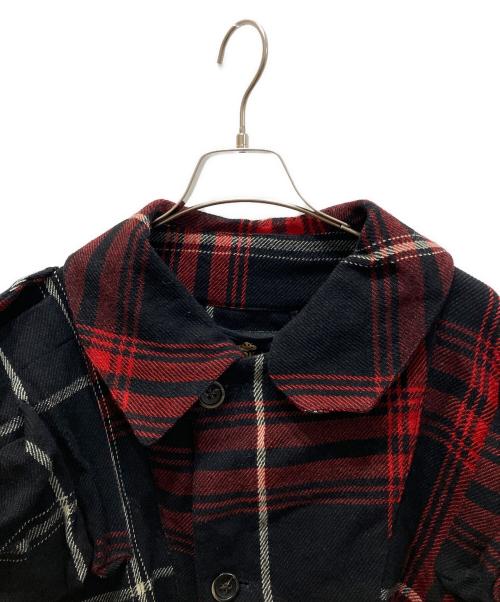 Vivienne Westwood ANGLOMANIA（ヴィヴィアンウエストウッドアングロマニア）Vivienne Westwood ANGLOMANIA (ヴィヴィアンウエストウッドアングロマニア) HYPNOS JACKET レッド×ブラック サイズ:XSの古着・服飾アイテム