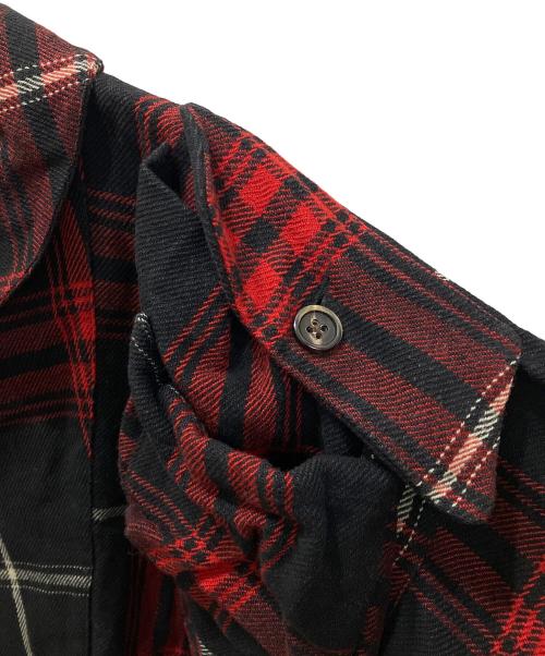 Vivienne Westwood ANGLOMANIA（ヴィヴィアンウエストウッドアングロマニア）Vivienne Westwood ANGLOMANIA (ヴィヴィアンウエストウッドアングロマニア) HYPNOS JACKET レッド×ブラック サイズ:XSの古着・服飾アイテム