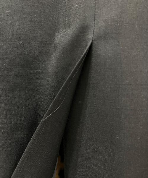 COMME des GARCONS HOMME PLUS（コムデギャルソンオムプリュス）COMME des GARCONS HOMME PLUS (コムデギャルソンオムプリュス) レオパードファー切替ロングジャケット ブラック サイズ:XSの古着・服飾アイテム