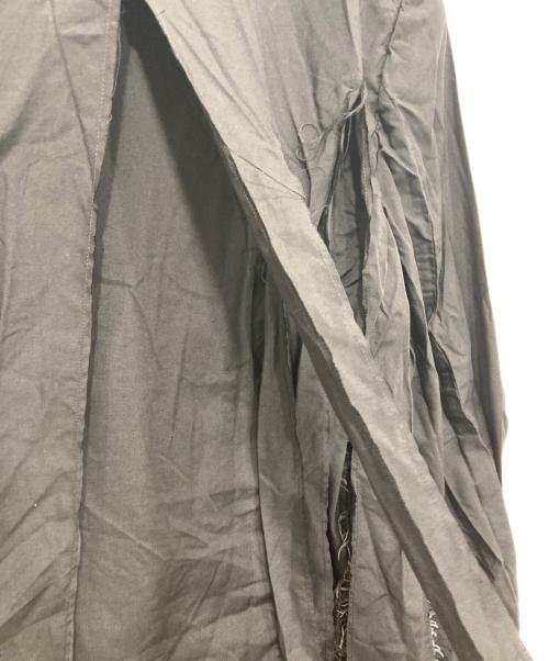 COMME des GARCONS HOMME PLUS（コムデギャルソンオムプリュス）COMME des GARCONS HOMME PLUS (コムデギャルソンオムプリュス) 19SS クレイジースーツ期 ポリ縮絨短冊ジャケット ブラック サイズ:Sの古着・服飾アイテム