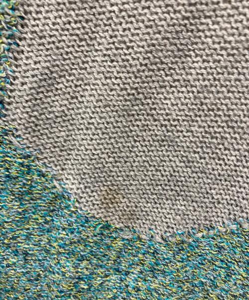 kotohayokozawa（コトハヨコザワ）Kotohayokozawa (コトハヨコザワ) クロップドロングスリーブニット グリーン サイズ:Freeの古着・服飾アイテム