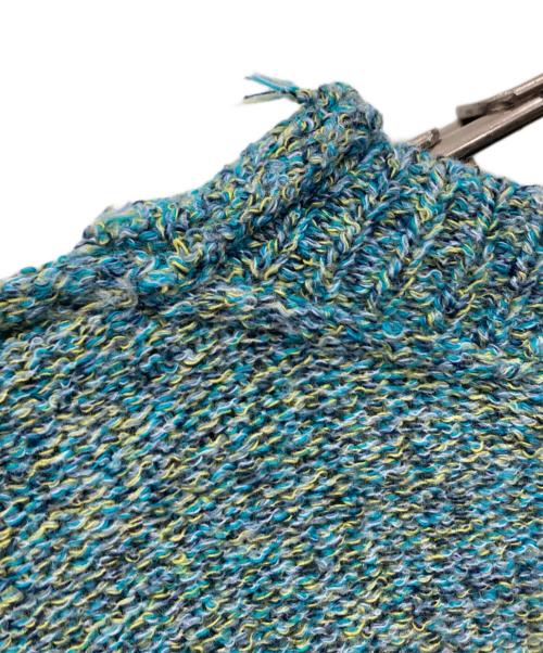 kotohayokozawa（コトハヨコザワ）Kotohayokozawa (コトハヨコザワ) クロップドロングスリーブニット グリーン サイズ:Freeの古着・服飾アイテム