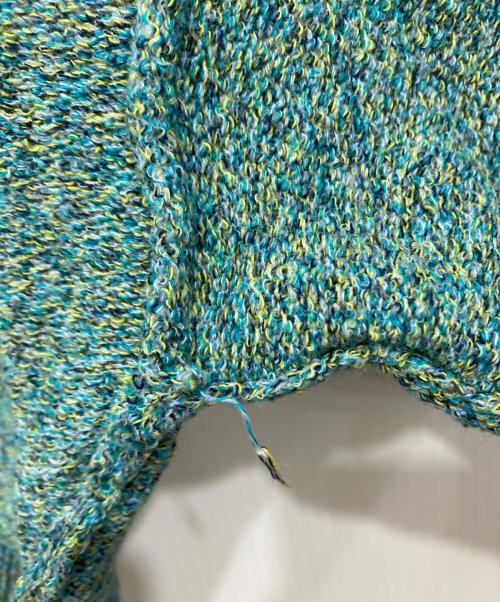 kotohayokozawa（コトハヨコザワ）Kotohayokozawa (コトハヨコザワ) クロップドロングスリーブニット グリーン サイズ:Freeの古着・服飾アイテム