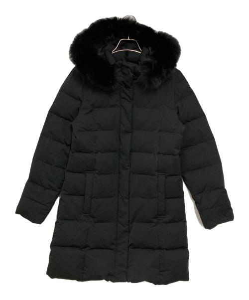 Demi-Luxe Beams（デミルクス ビームス）Demi-Luxe Beams (デミルクス ビームス) FOXファーフードダウン ブラック サイズ:40の古着・服飾アイテム