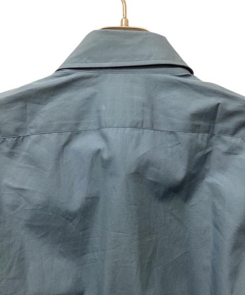 PAUL SMITH（ポールスミス）PAUL SMITH (ポールスミス) THOMAS MASON (トーマスメイソン) 長袖シャツ ブルー サイズ:LARGEの古着・服飾アイテム