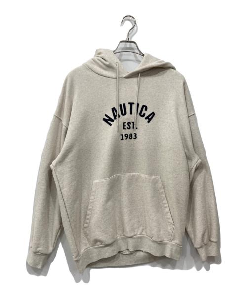 NAUTICA（ノーティカ）NAUTICA (ノーティカ) パーカー アイボリー サイズ:Lの古着・服飾アイテム