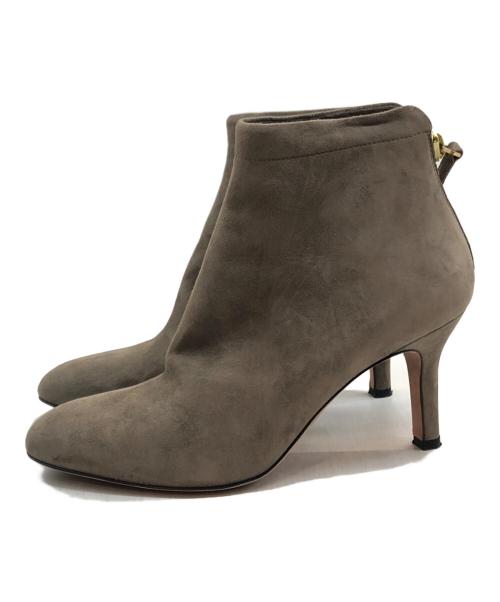 PELLICO（ペリーコ）PELLICO (ペリーコ) バックジップショートブーツ ベージュ サイズ:351/2の古着・服飾アイテム