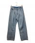 Spick and Span（スピック＆スパン）の古着「5 1/2 LOOSE-LINE DENIM」｜ブルー