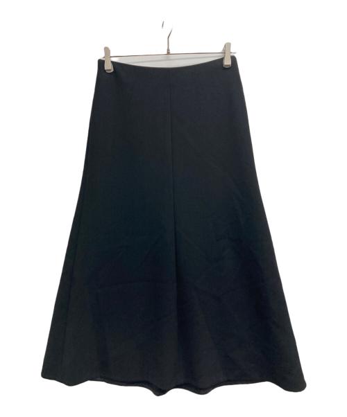 EVERYDAY I LIKE.（エヴリデイ アイ ライク）EVERYDAY I LIKE. (エヴリデイ アイ ライク) W Cross フレアスカート ブラック サイズ:36の古着・服飾アイテム