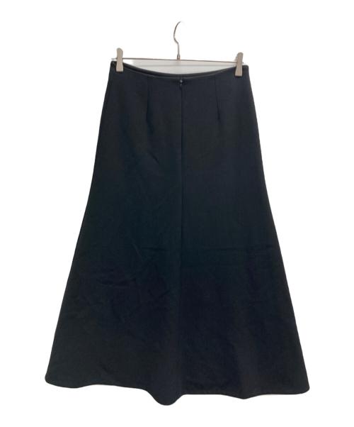 EVERYDAY I LIKE.（エヴリデイ アイ ライク）EVERYDAY I LIKE. (エヴリデイ アイ ライク) W Cross フレアスカート ブラック サイズ:36の古着・服飾アイテム