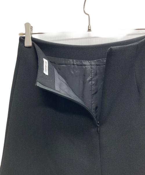 EVERYDAY I LIKE.（エヴリデイ アイ ライク）EVERYDAY I LIKE. (エヴリデイ アイ ライク) W Cross フレアスカート ブラック サイズ:36の古着・服飾アイテム