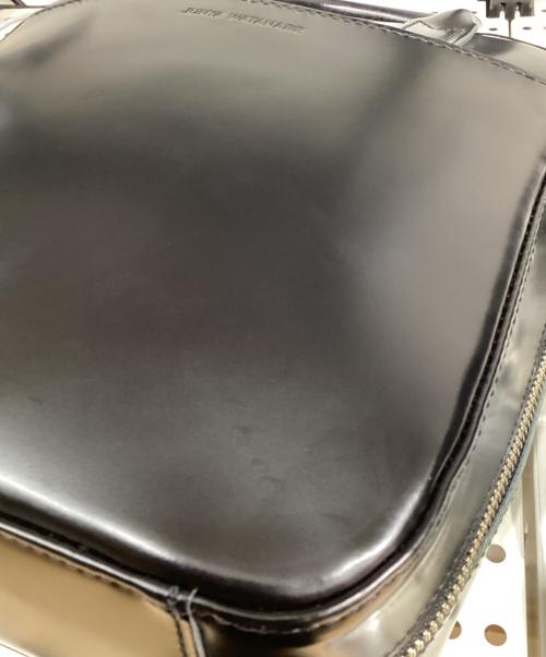 JUNYA WATANABE COMME des GARCONS（(ジュンヤワタナベ コムデギャルソン）JUNYA WATANABE COMME des GARCONS ((ジュンヤワタナベ コムデギャルソン) ロゴ型押し　2WAY　レザーショルダーバッグ ブラック サイズ:下記参照の古着・服飾アイテム