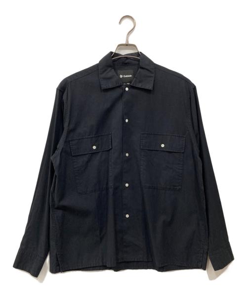 GOLDWIN（ゴールドウイン）GOLDWIN (ゴールドウイン) ダブルポケットオープンカラーシャツ ブラック サイズ:1の古着・服飾アイテム