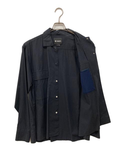 GOLDWIN（ゴールドウイン）GOLDWIN (ゴールドウイン) ダブルポケットオープンカラーシャツ ブラック サイズ:1の古着・服飾アイテム
