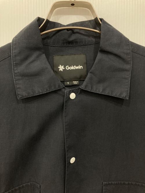 GOLDWIN（ゴールドウイン）GOLDWIN (ゴールドウイン) ダブルポケットオープンカラーシャツ ブラック サイズ:1の古着・服飾アイテム