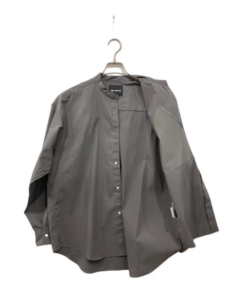 GOLDWIN（ゴールドウイン）GOLDWIN (ゴールドウイン) オーバーサイズバンドカラーシャツ グレー サイズ:1の古着・服飾アイテム