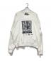 C.E（シーイー）の古着「WASHED WHITE TEMPLE CREW NECK」｜ホワイト