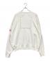 C.E (シーイー) WASHED WHITE TEMPLE CREW NECK ホワイト サイズ:XL：13000円